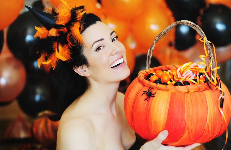 Halloween-Sextoys als Deko