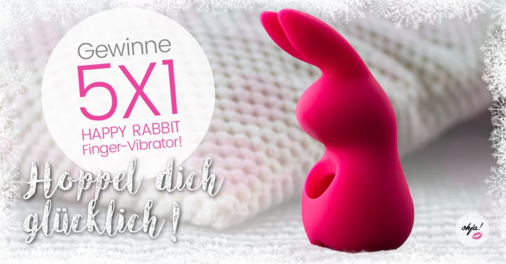 Der Happy Rabbit Finger-Vibrator hoppelt dich zum Orgasmus
