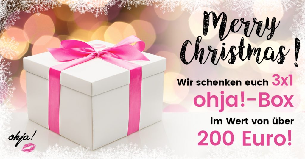 Sorgt für Stimmung unterm Baum: Die ohja!-Weihnachtsbox.